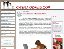 Tablet Screenshot of chien.nozamis.com